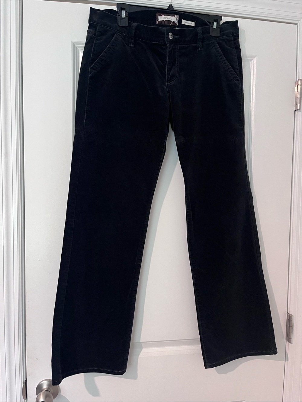 Old Navy Women’s Velvet Black Pants Size 10